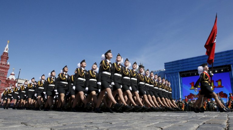 Η Μόσχα γιορτάζει την 70ή επέτειο λήξης του Β' Παγκοσμίου Πολέμου