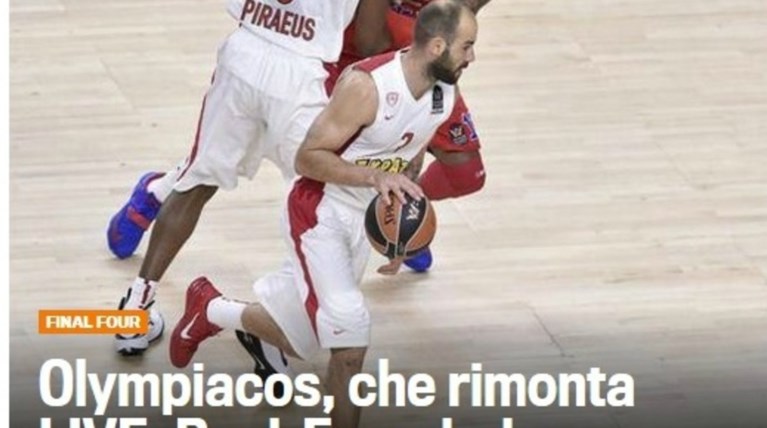 Αποθέωση του Βασίλη Σπανούλη από τα διεθνή ΜΜΕ