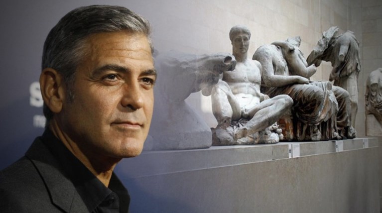 Κλούνεϊ: Αν μιλήσω για τα Γλυπτά του Παρθενώνα θα με πουν πάλι Ναζί