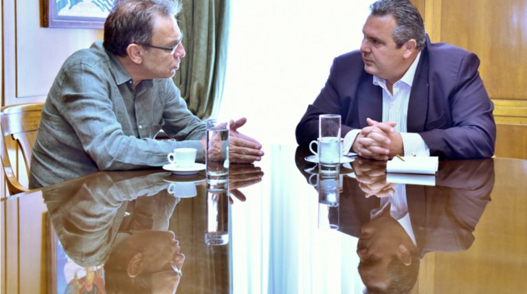 Ο Π. Καμμένος ζήτησε από τον Τσακνή στρατιωτική εκπομπή στη νέα ΕΡΤ