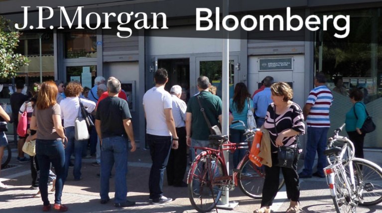 JP Morgan: Έλεγχος κεφαλαίων μέσα στο Σαββατοκύριακο