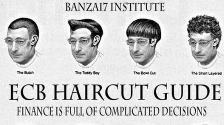 Τα χίλια... κουρέματα του Μάριο Ντράγκι