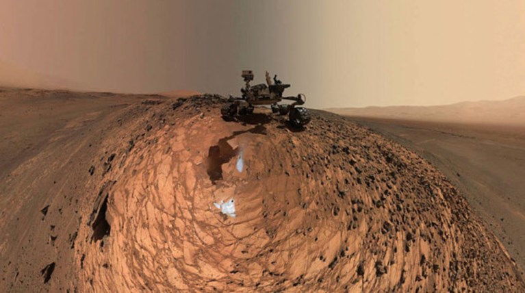 H NASA τραβάει selfie στον Άρη