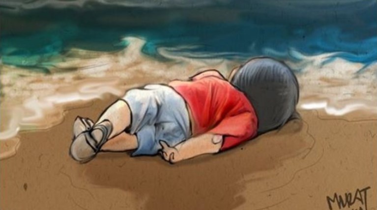 17 σπαρακτικά σχέδια καλλιτεχνών για το νεκρό αγοράκι