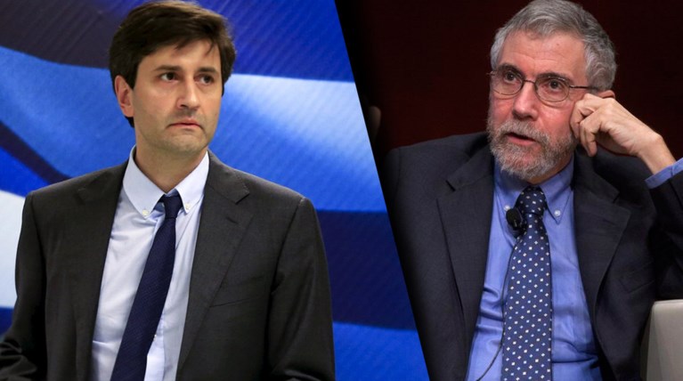 Ο Χουλιαράκης είδε τον Κρούγκμαν που ήθελε...Βαρουφάκη