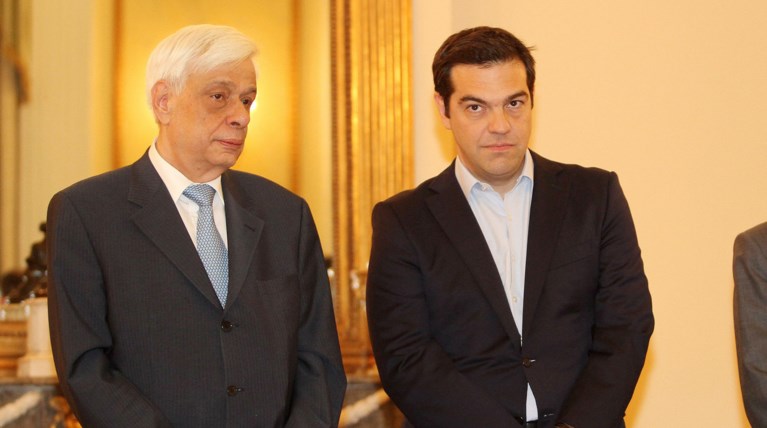 Live Η ορκωμοσία Τσίπρα στο προεδρικό Μέγαρο
