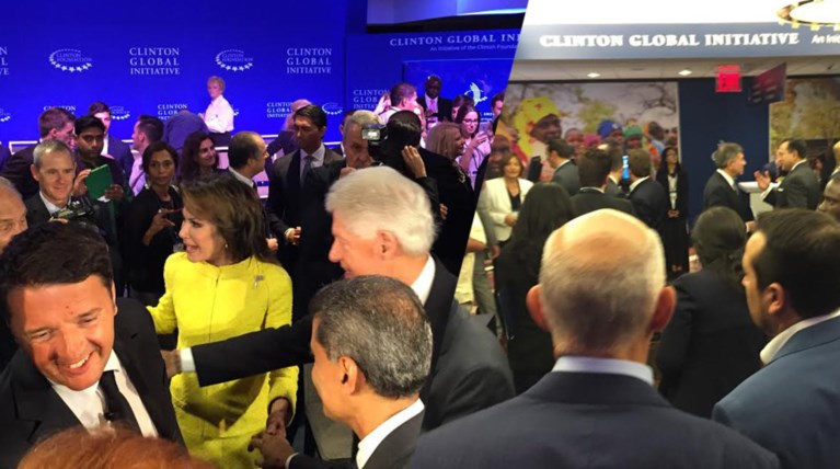 Τα στιγμιότυπα από την εκδήλωση στο Iδρυμα Κλίντον