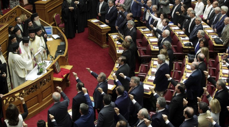Δείτε φωτογραφίες από την ορκωμοσία στη Βουλή