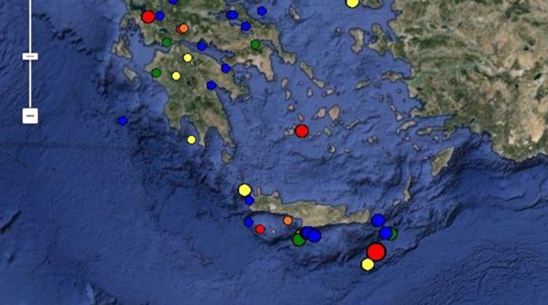 4,5 Ρίχτερ στο Λασίθι