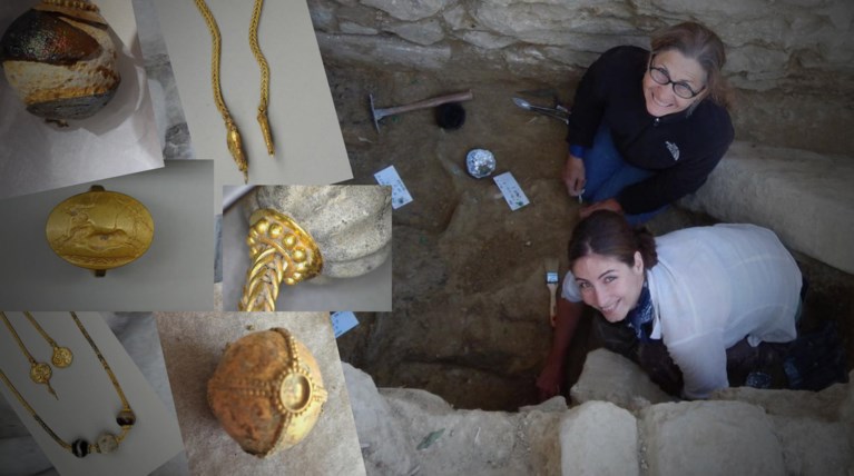 Νέες συγκλονιστικές φωτογραφίες από τον τάφο της Πύλου