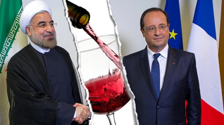 Η Γαλλία ακυρώνει επίσημο δείπνο με το Ιράν γιατί αρνείται το...κρασί