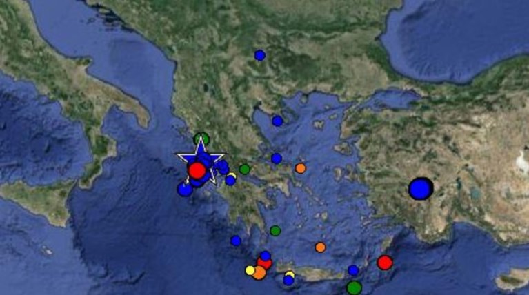 Σεισμική δόνηση 4,8 Ρίχτερ στην Κεφαλονιά