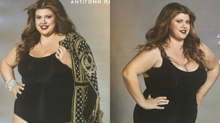 Πληθωρική Ελληνίδα ποζάρει με κορμάκι ως.. Μπιγιονσέ και στηρίζει Κορινθίου