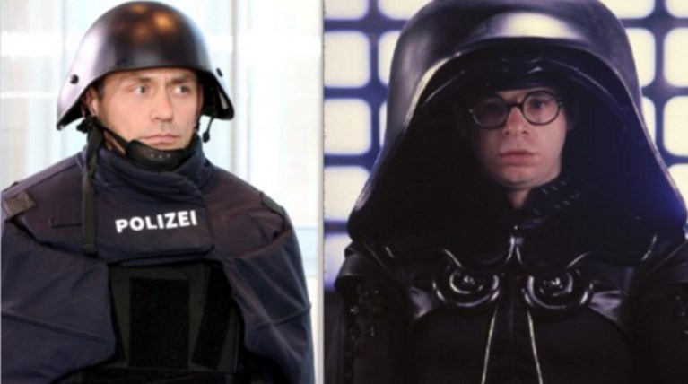 Αστυνομικούς...Darth Vader επιστρατεύουν οι Βαυαροί: άγριο τρολάρισμα