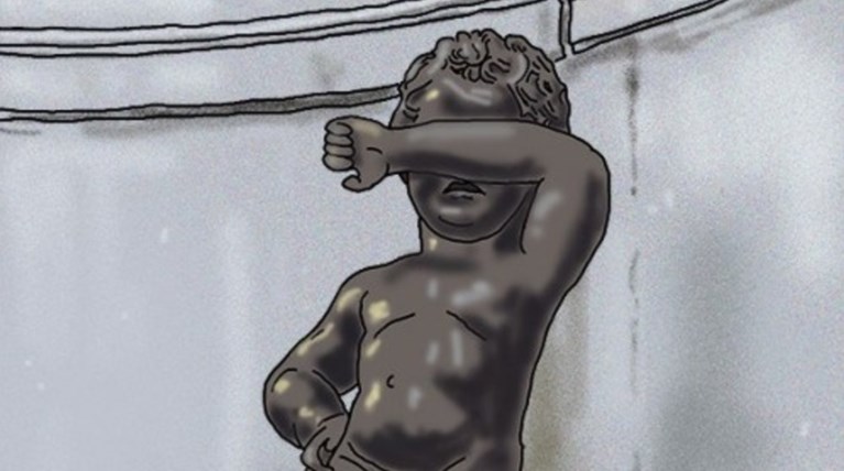 Το συγκινητικό σκίτσο του Αρκά για τις Βρυξέλλες
