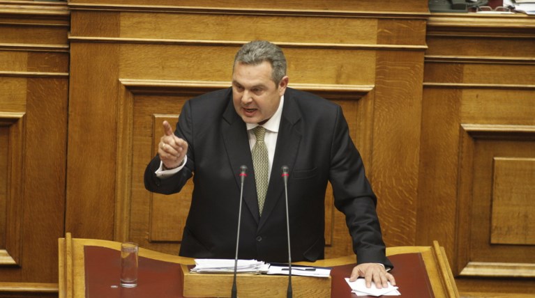 Καμμένος:Λεκτικό το λάθος του Μουζάλα περί «Μακεδονίας»