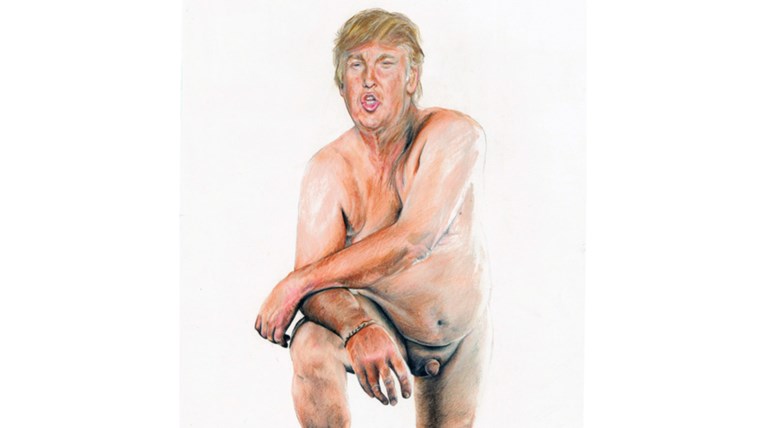 Σάλος με γυμνό πίνακα του Τραμπ, τα δείχνει όλα: απαγορεύτηκε στις ΗΠΑ