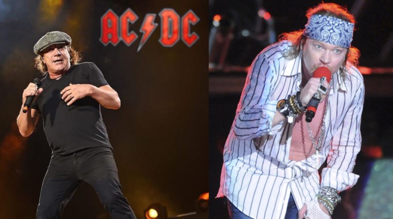 Απο τους Guns N' Roses στους AC/DC ο Axl Rose