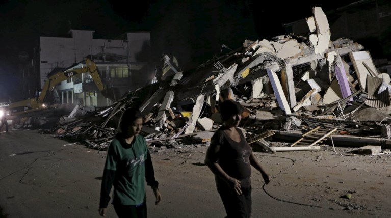 Ισημερινός: 272 οι νεκροί από τον σεισμό των 7,8 Ρίχτερ