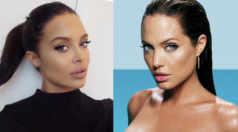 Γνωρίστε... την σωσία της Αντζελίνα Τζολί