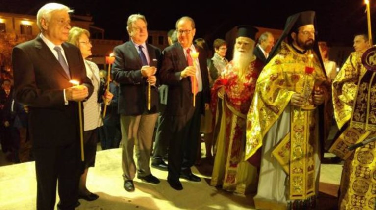 Το αναστάσιμο μήνυμα του Προέδρου από την Καλαμάτα