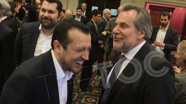 Το θερμό τετ α τετ του Νίκου Παππά με τον Χρήστο Παπουτσή