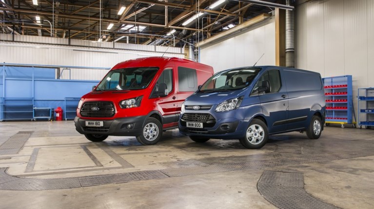Νέα Ford Transit & Transit Custom με κινητήρα EcoBlue