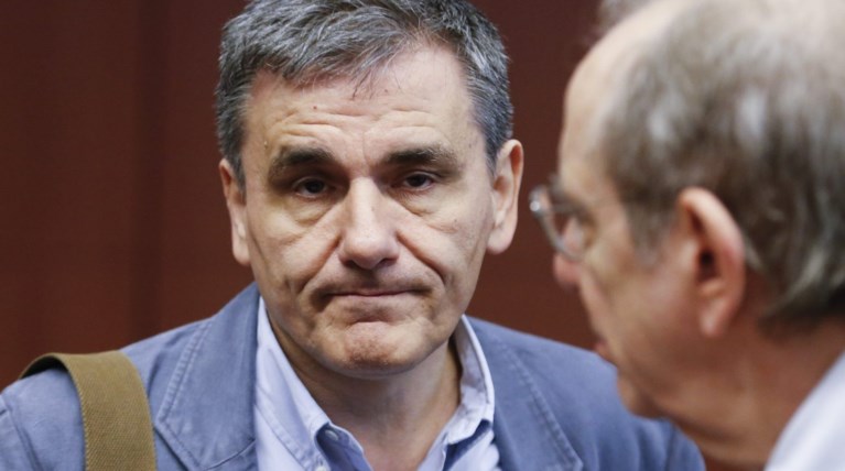 Ο κουρασμένος Τσακαλώτος στη μάχη του Eurogroup - φωτό-