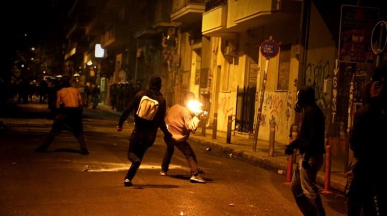 Επεισόδια με αντιεξουσιαστές στην Πατησίων