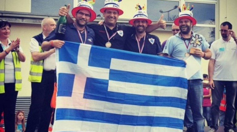 Έλληνες διασώστες τρίτοι σε διεθνή διαγωνισμό