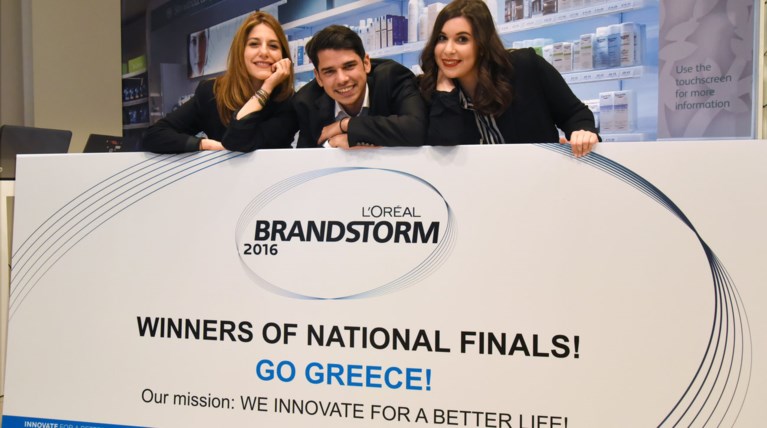 Η Ελλάδα στον Παγκόσμιο Φοιτητικό Διαγωνισμό  L’Oreal Brandstorm