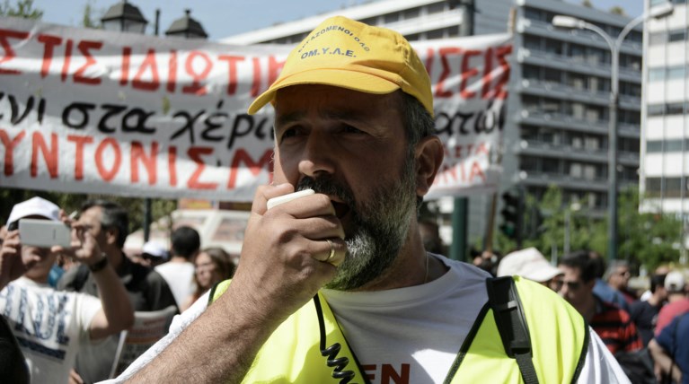 Κατάληψη στα κεντρικά γραφεία του ΟΛΠ από εργαζόμενους