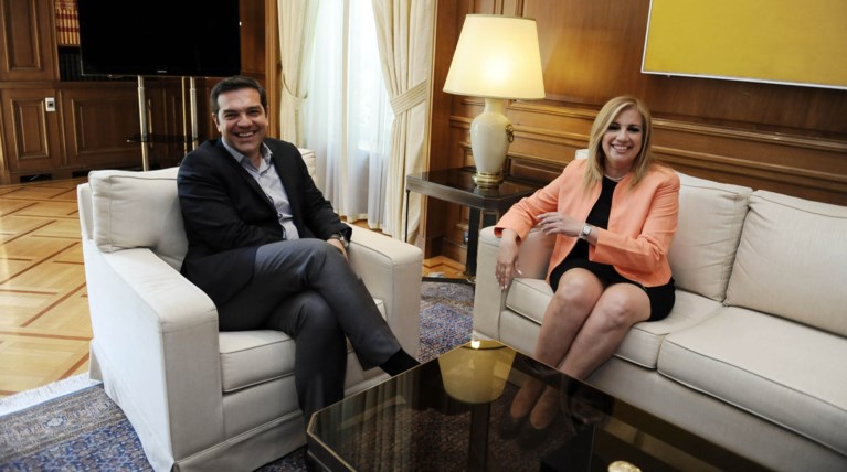 Φώφη σε Τσίπρα: Η συζήτηση για τον εκλογικό νόμο απαιτεί ανοικτά χαρτιά