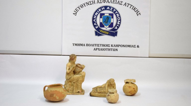 Συνελήφθη 79χρονος για παράνομη κατοχή αρχαίων