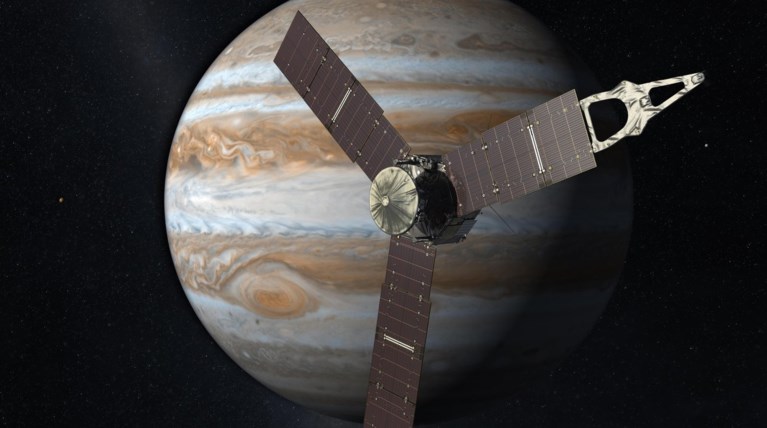 Το διαστημόπλοιο Juno έφτασε στον Δία & γράφει ιστορία