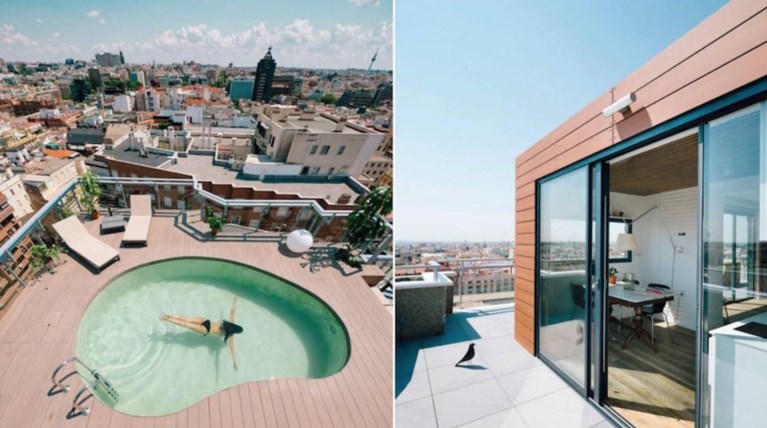 Ενα εκπληκτικό Penthouse στην Μαδρίτη