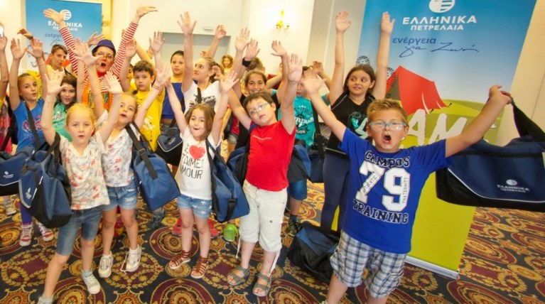 Εννέα χρόνια «Πάμε Κατασκήνωση!» με τα ΕΛΛΗΝΙΚΑ ΠΕΤΡΕΛΑΙΑ