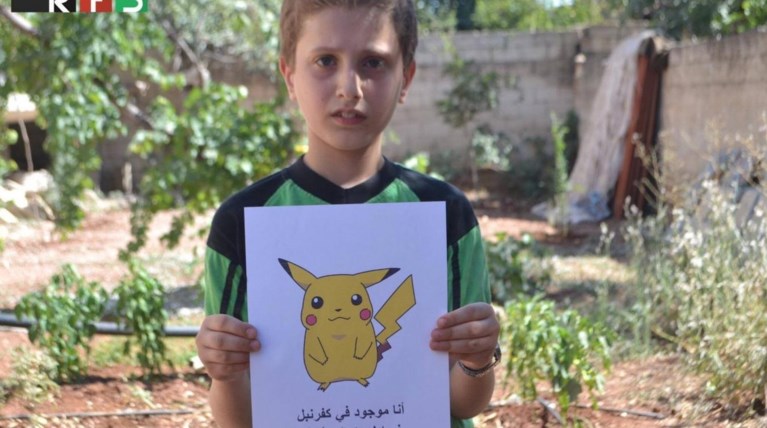 Τα Pokemon και η κραυγή των παιδιών της Συρίας: «Ελα να με σώσεις»