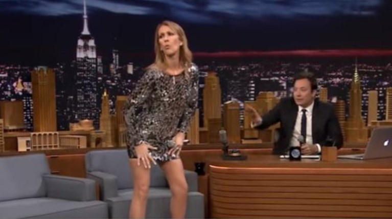 H Celine Dion μιμείται τη Rihanna στο twerking