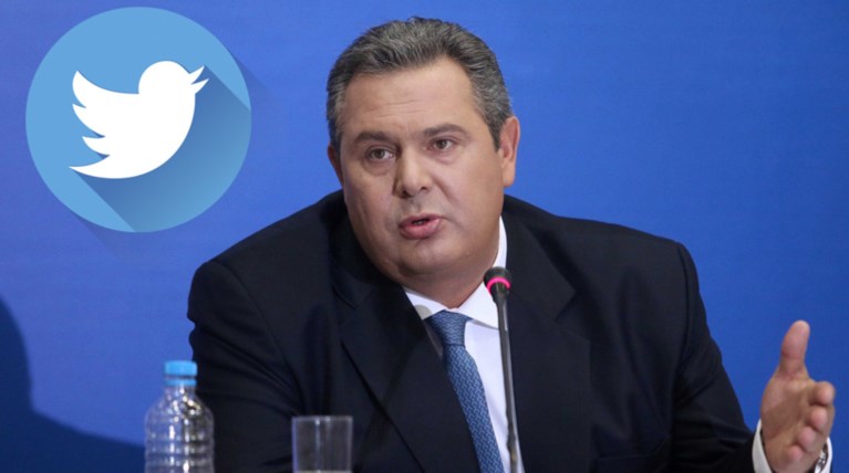 Οργή στο Twitter για ανάρτηση Καμμένου κατά Φώφης