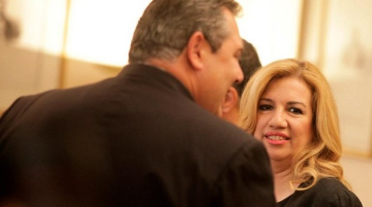 Αμηχανία στο ΣΥΡΙΖΑ για την αλητεία Καμμένου στη Φώφη