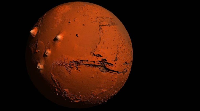 Τα ρέματα στον Άρη έγιναν από διοξείδιο του άνθρακα