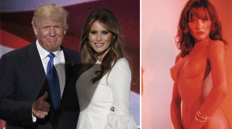 Μελάνια Τραμπ: Η υποψήφια Πρώτη Κυρία φωτογραφίζεται ολόγυμνη!