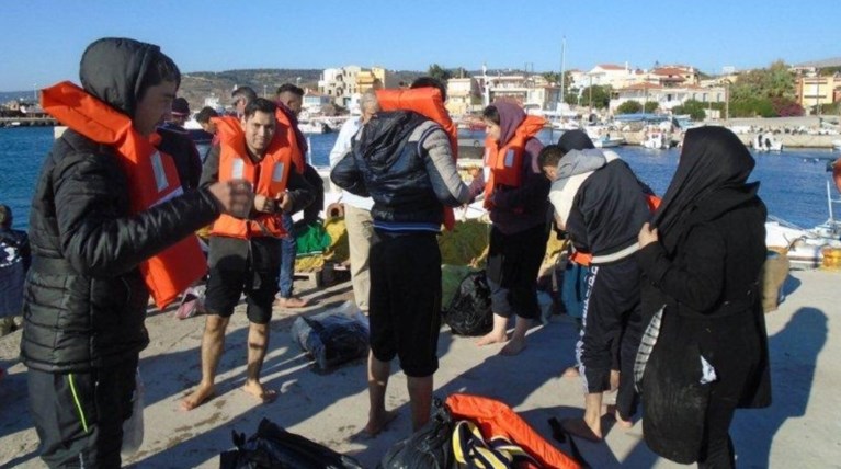 Αλλοι 100 πρόσφυγες έφτασαν σήμερα στην Χίο