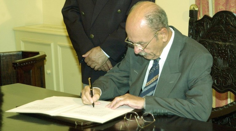 FAZ για Κ.Στεφανόπουλο:Με μια ομιλία μπήκε στην Ιστορία