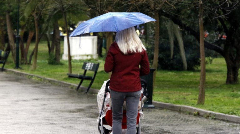 Άστατος ο καιρός με βροχές και χαλάζι