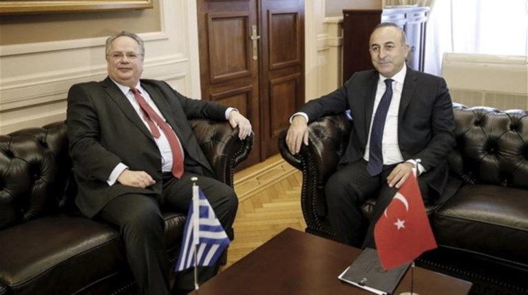 Συνάντηση Κοτζιά - Τσαβούσογλου στην Κρήτη