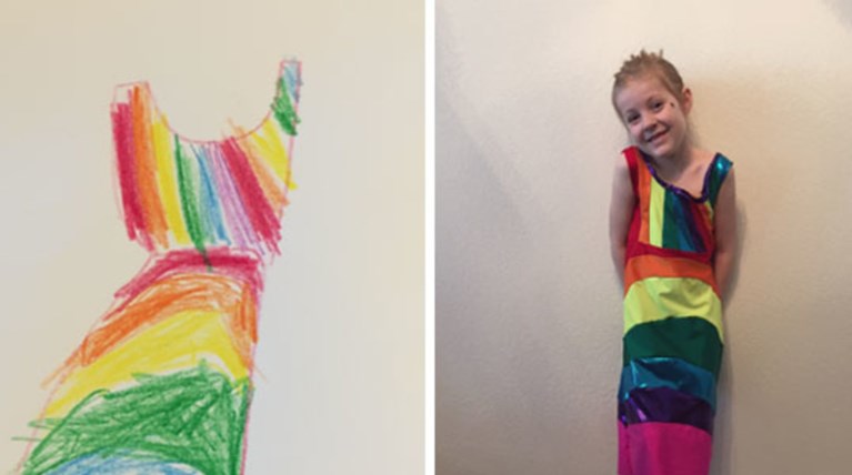 Yπέροχη ιδέα: Στέλνεις τη ζωγραφιά του παιδιού σου και την κάνουν ρούχο