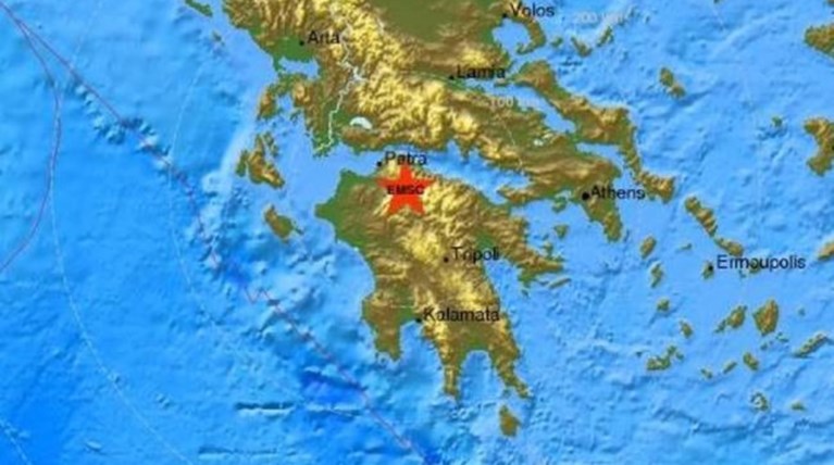 Σεισμός 3,5 Ρίχτερ στην Πάτρα