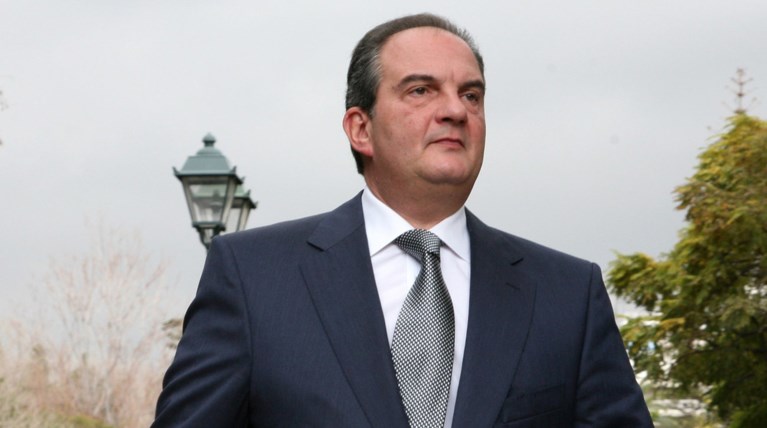 Παρών ο Κ.Καραμανλής στην ομιλία Κ.Μητσοτάκη στη ΔΕΘ